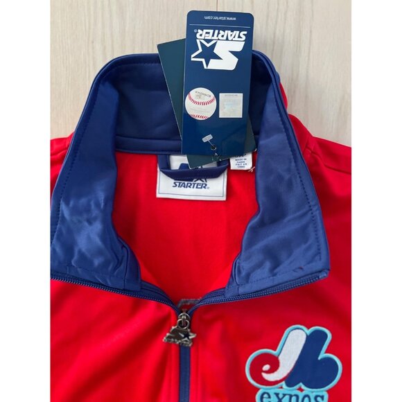 Starter Baseball MLB Zip Track Jacket Montreal Expos ( S ) - Picture 2 of 4